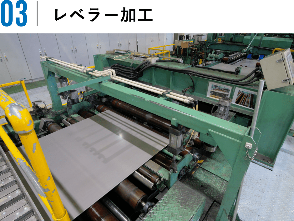 レベラー加工